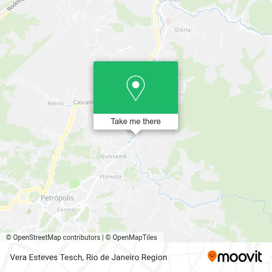 Vera Esteves Tesch map
