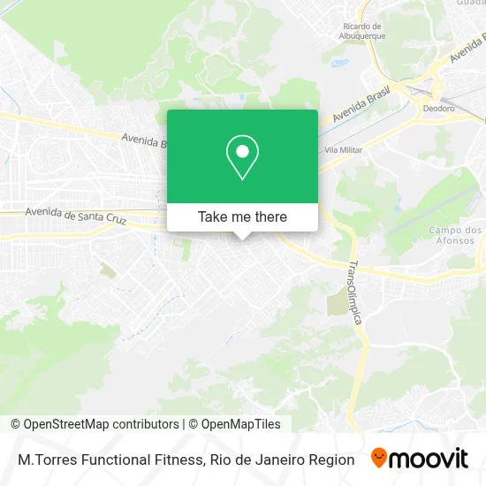 M.Torres Functional Fitness map