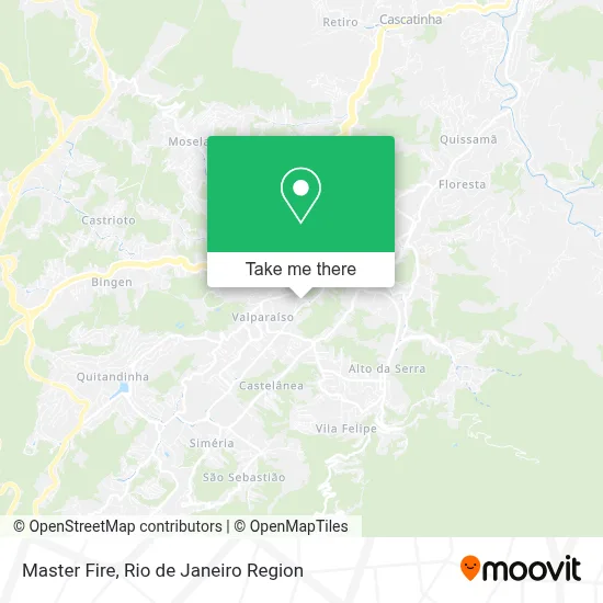 Master Fire map