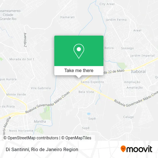 Di Santinni map