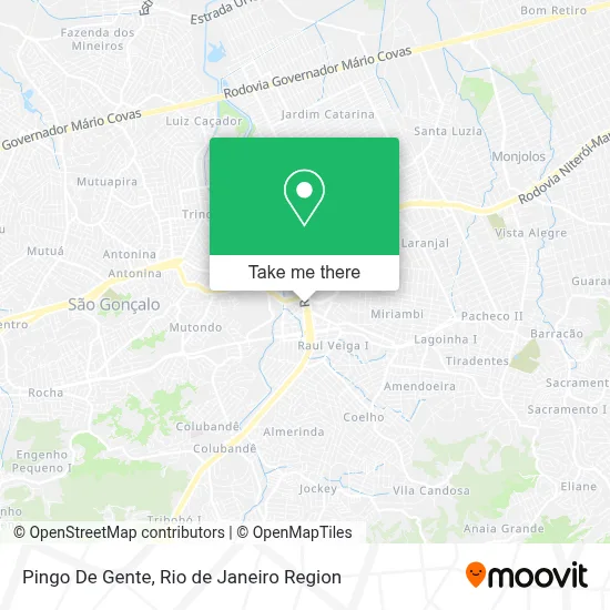 Pingo De Gente map