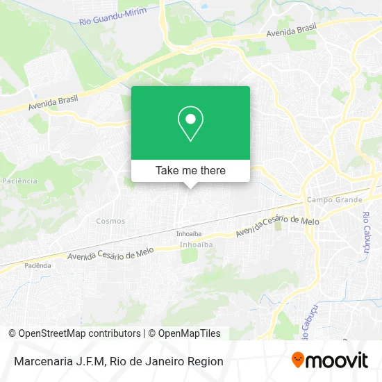 Marcenaria J.F.M map