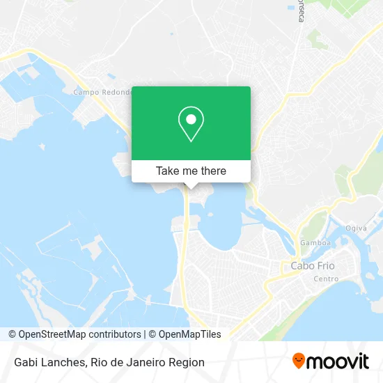 Gabi Lanches map