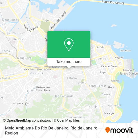 Meio Ambiente Do Rio De Janeiro map