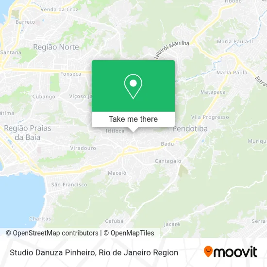 Studio Danuza Pinheiro map