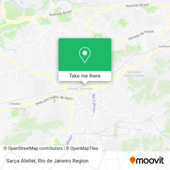 Sarça Atelier map