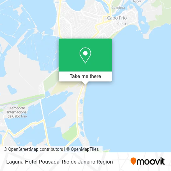 Laguna Hotel Pousada map