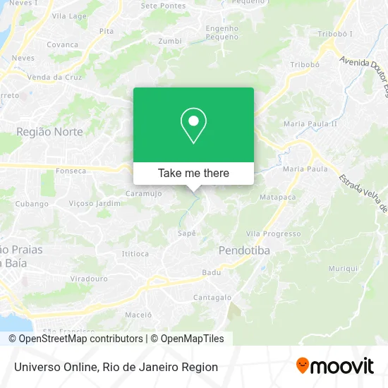 Universo Online map