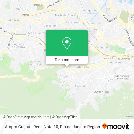 Ampm Grajaú - Rede Nota 10 map