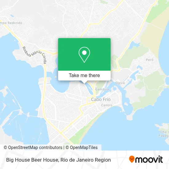 Big House Beer House map