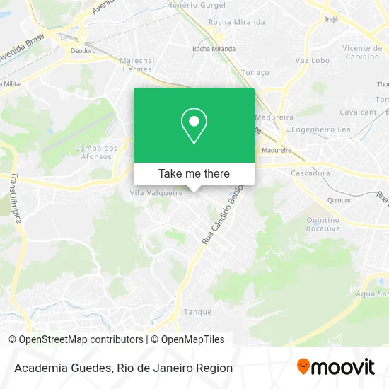 Academia Guedes map