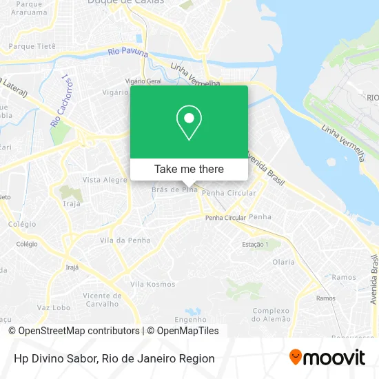 Hp Divino Sabor map