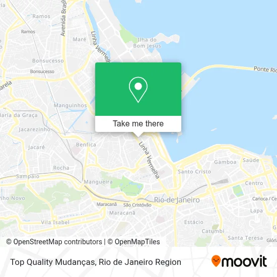 Top Quality Mudanças map