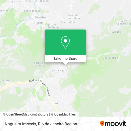 Nogueira Imoveis map