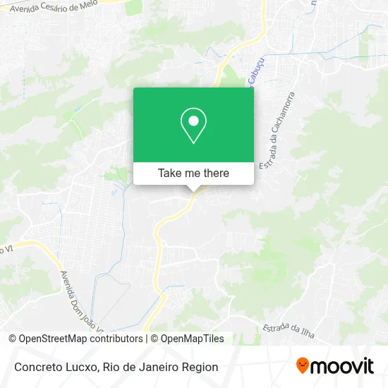 Concreto Lucxo map