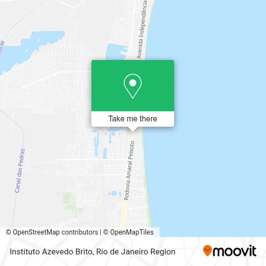Instituto Azevedo Brito map