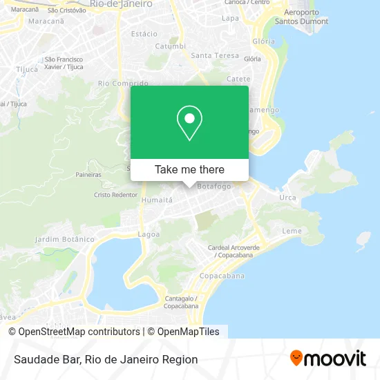 Bar Saudade map