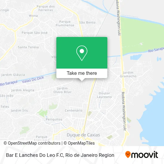 Bar E Lanches Do Leo F.C map