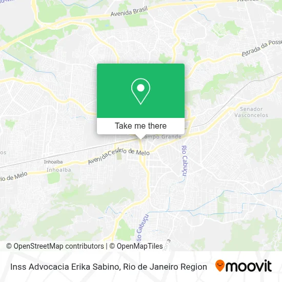 Inss Advocacia Erika Sabino map