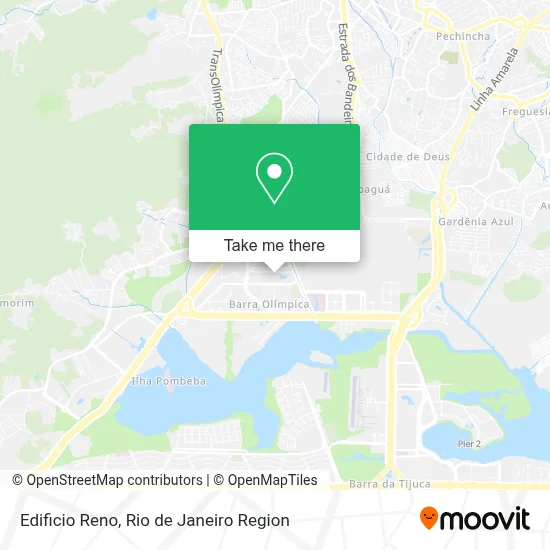 Edificio Reno map