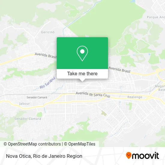 Nova Otica map