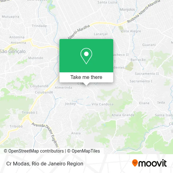 Cr Modas map