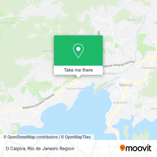 O Caipira map