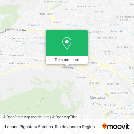 Lohane Pignatara Estetica map