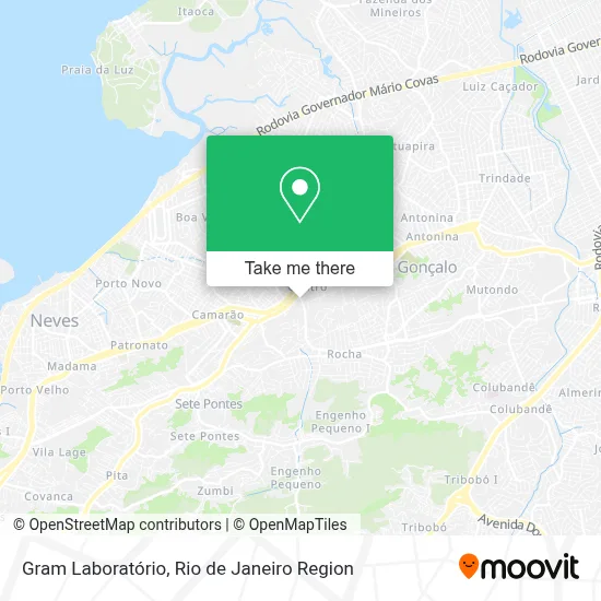 Gram Laboratório map