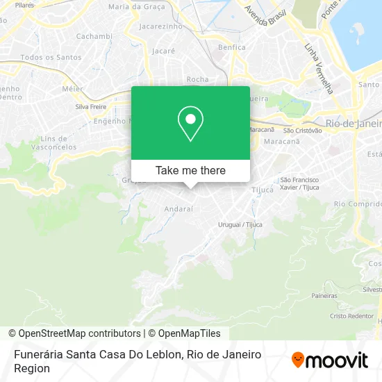 Funerária Santa Casa Do Leblon map