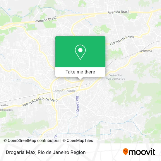 Drogaria Max map