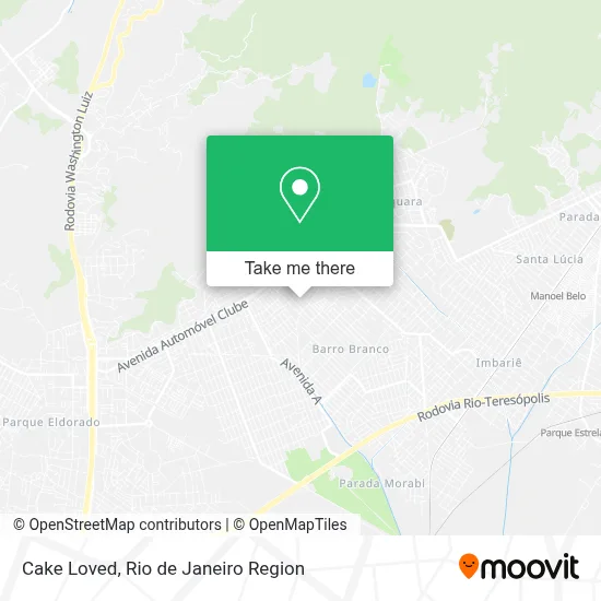 Cake Loved map