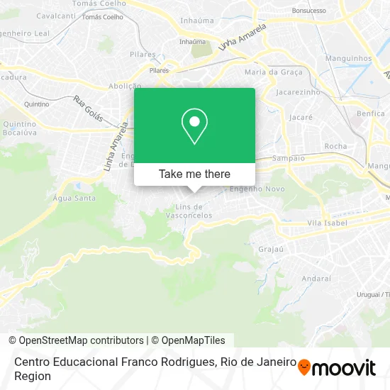 Centro Educacional Franco Rodrigues map