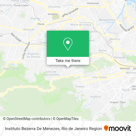 Instituto Bezerra De Menezes map