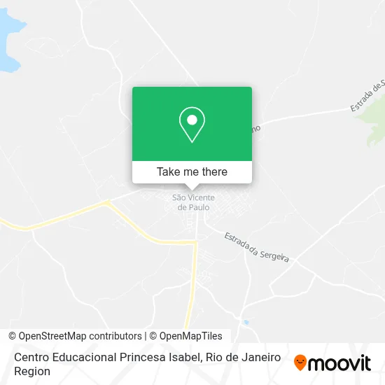 Centro Educacional Princesa Isabel map