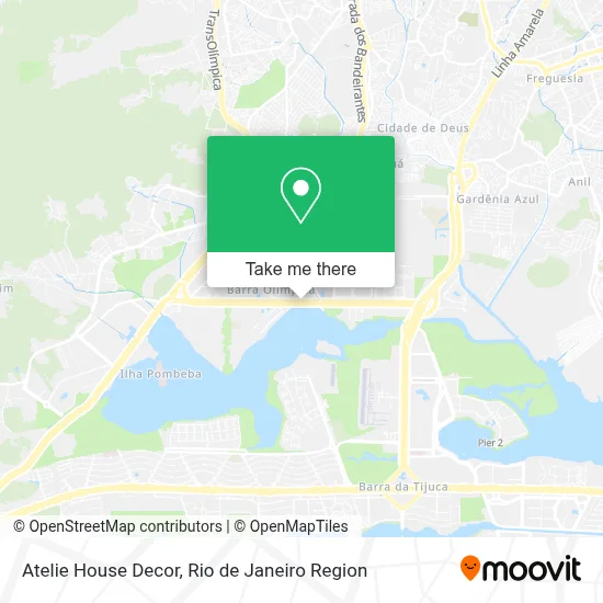 Atelie House Decor map