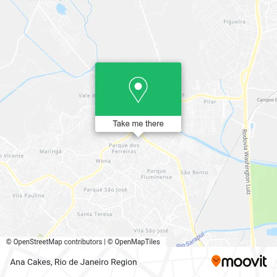 Ana Cakes map