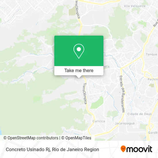 Concreto Usinado Rj map