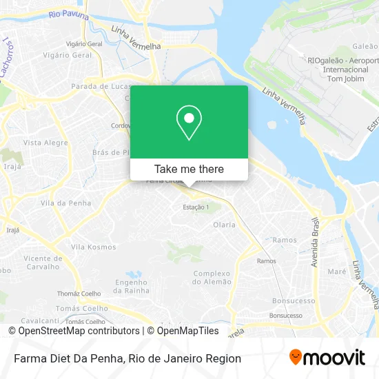 Farma Diet Da Penha map
