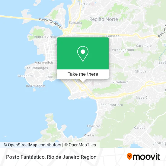 Posto Fantástico map