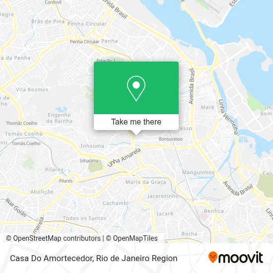 Casa Do Amortecedor map