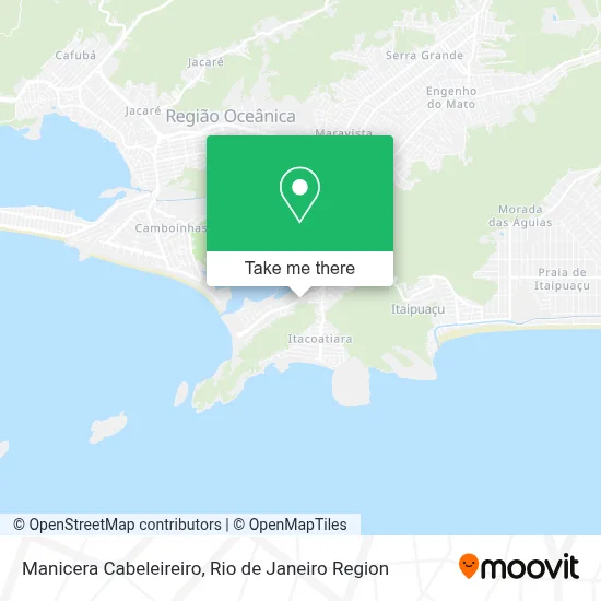 Manicera Cabeleireiro map