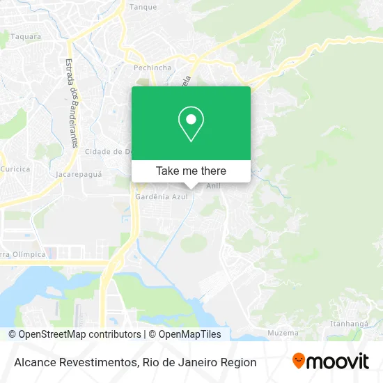 Alcance Revestimentos map