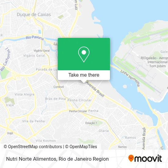 Nutri Norte Alimentos map