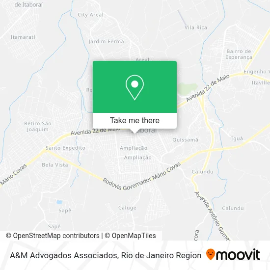 A&M Advogados Associados map