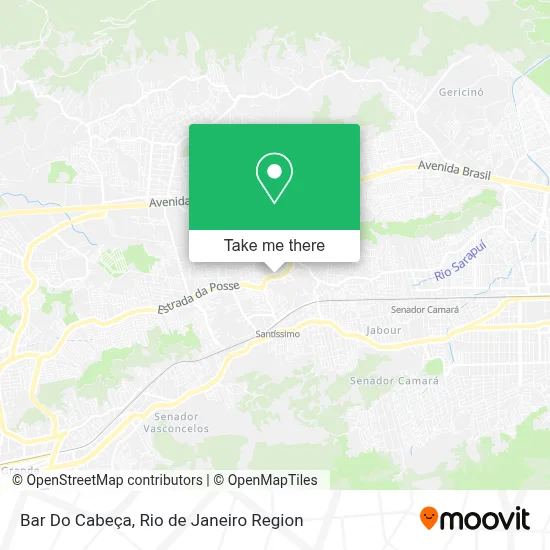 Bar Do Cabeça map