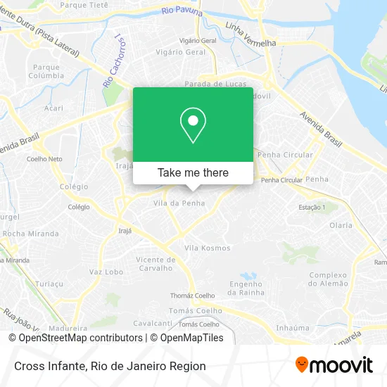 Cross Infante map