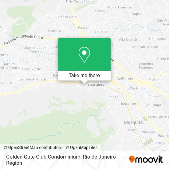 Golden Gate Club Condominium map
