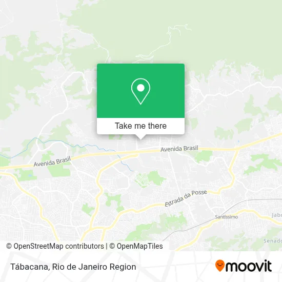 Tábacana map