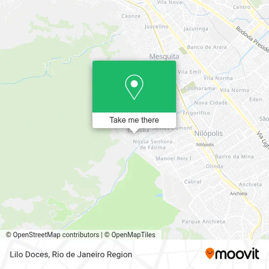Lilo Doces map